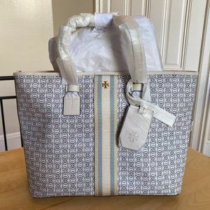 Tory Burch Gemini Link Canvas Tote